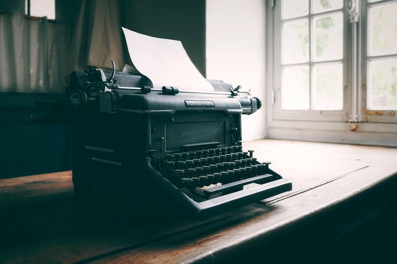 Industry Transition Typewriter